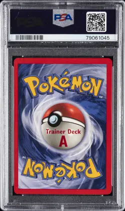 1999 POKEMON BASE SET TRAINER DECK A #40 RATICATE PSA 9 - Image 2