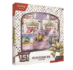 Pokemon TCG: Scarlet & Violet 151 Alakazam ex Collection Box Factory Sealed New - Image 1
