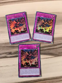 Yugioh playset 3x Die Monarchen Brechen Her.. |Ultra Rare |Near Mint |GFTP-DE121 - Image 1