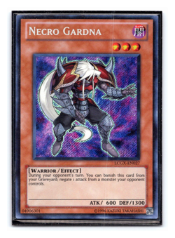 Necro Gardna LCGX-EN027 Secret Rare Yugioh - Image 1