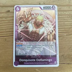 Donquixote Doflamingo PRB02-011 R ONE PIECE Card The Best 2 - ONE PIECE ENGLISH - Image 1