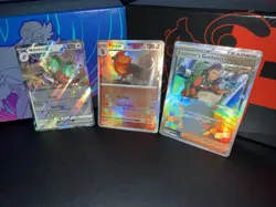 Pokemon Prismatic Evolutions Pokeball 3 Card Lot Noivern EX - Image 1