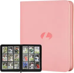 Trading Card Binder, 9-Pocket Double Sided 540 Pocket PU Card Collection Bin... - Image 2