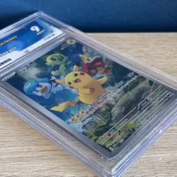 Ace 9 Pikachu SVP 027 Black Star Promo 2023 MINT Graded Pokemon Card TCG - Image 2
