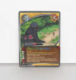 Naruto TCG Trading Card Game CROW CLONE JUTSU 539 Foil Text Rare (2002) - Image 1