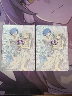 UNION ARENA Re:Zero Action Point REZAP01 Single Card Selection - Image 1