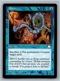 Magic The Gathering Weatherlight Abjure MTG TCG CCG - Image 1