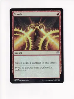 MAGIC THE GATHERING MTG MARVEL'S SPIDER-MAN FOIL SHOCK - Image 1