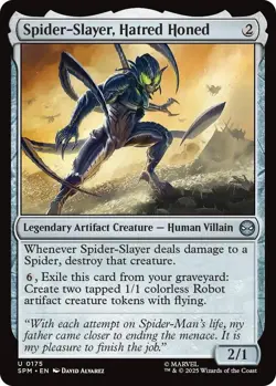 Spider-Slayer, Hatred Honed - FOIL - Marvel's Spider-Man - MTG - Image 1