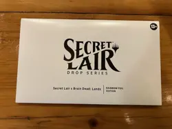 Secret Lair x Brain Dead: Lands (Foil Sealed) MTG - Image 1