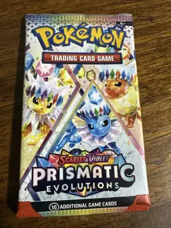 Pokemon Prismatic Evolutions Booster Pack Brand New *SEALED* - Image 3