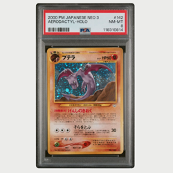 PSA 8 Pokemon Aerodactyl Holo Japanese Neo 3 2000 - Image 1