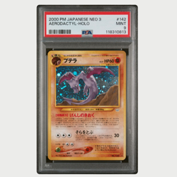 PSA 9 Pokemon Aerodactyl Holo Japanese Neo 3 2000 - Image 1