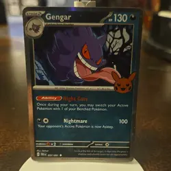 Gengar (Cosmos Holo) #057/091 Trick or Trade 2024 NM Pokemon TCG!!!💥💥💥 - Image 1