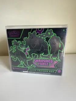 Pokemon Shrouded Fable Pokemon Center ETB + Protective Case | *Damaged Corners* - Image 1