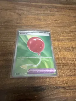 AIR BALLOON Ultra Rare Holo Trainer #166/132 Pokemon Mega Evolution English - Image 1