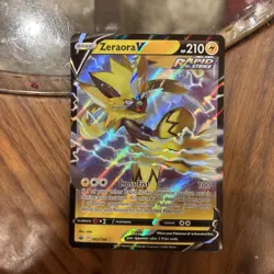Pokemon Zeraora v 053/198 Chilling Reign Ultra Rare Card Near Mint Condition - Image 1