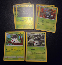 Scatterbug (4x) & Spewpa (2x) - Pokemon Cards mini-set - Image 1