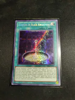 Eldlixir Of Black Awakening SESL-EN029 Secret Rare 1st Edition Yugioh TCG NM/M - Image 1