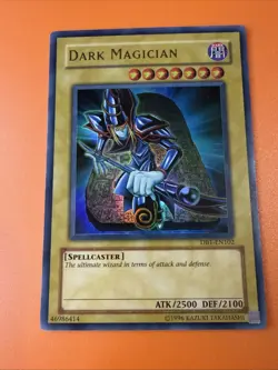 Yu-Gi-Oh! TCG Card Dark Magician DB1-EN102 Unlimited LP - Image 2