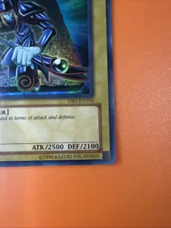 Yu-Gi-Oh! TCG Card Dark Magician DB1-EN102 Unlimited LP - Image 4