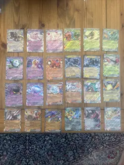 Pokemon TCG - S&V EX MEGA BUNDLE NO DUPLICATES - PACK FRESH - 24 Cards! - Image 1