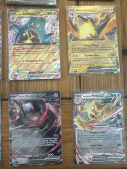 Pokemon TCG - S&V EX MEGA BUNDLE NO DUPLICATES - PACK FRESH - 24 Cards! - Image 2