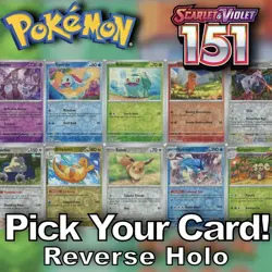 Pokemon 151 Reverse Holo Pick Your Card! S&V Era English Near Mint - Image 1