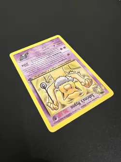 Sabrina’s Hypno 56/132 Gym Challenge Unlimited 2000 Pokemon Card Uncommon LP - Image 4