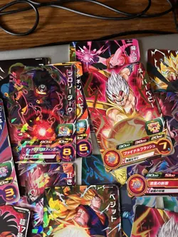 Super Dragon Ball Heroes Cards Lot Mint PUMS Japanese Bandai - Image 2