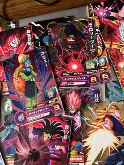 Super Dragon Ball Heroes Cards Lot Mint PUMS Japanese Bandai - Image 4