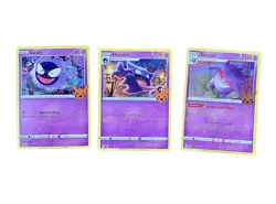 GENGAR GASTLY HAUNTER 3 CARD EVOLUTION SET 2022 SWSH Lost Origin HOLO Pokemon - Image 2