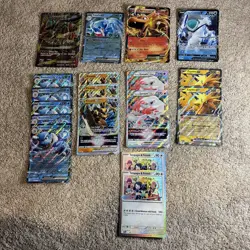 Lot Of 18 Jumbo Pokemon Cards. Charizard, Lucario, Blastoise, Zoroark, Zappos. - Image 1