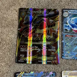 Lot Of 18 Jumbo Pokemon Cards. Charizard, Lucario, Blastoise, Zoroark, Zappos. - Image 2