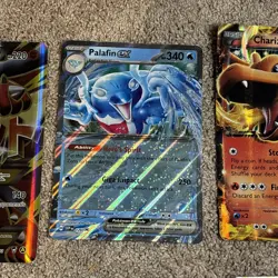 Lot Of 18 Jumbo Pokemon Cards. Charizard, Lucario, Blastoise, Zoroark, Zappos. - Image 3