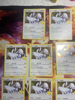 Lugia 022/025 Holo Rare Celebrations 25th Anniversary Pokemon Card NM-M, Lot 10 - Image 2