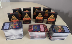 HUGE LOT OF 1048 VINTAGE ILLUMINATI INWO CARD GAME CARDS + BOXES UNPLAYED - Image 2