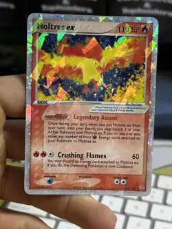 Moltres ex 115/112 EX FireRed LeafGreen 2004 Secret Rare Pokemon Card TCG - Image 3