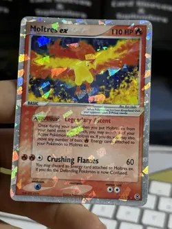 Moltres ex 115/112 EX FireRed LeafGreen 2004 Secret Rare Pokemon Card TCG - Image 4
