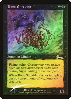 Urza's Legacy MTG FOIL Bone Shredder Magic - Image 1