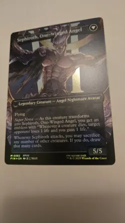 Sephiroth, Fabled SOLDIER (0382) (Borderless) Final Fantasy Foil - Image 2