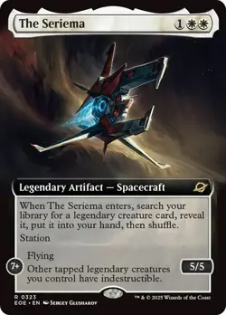 MTG - The Seriema - Extended Art - Edge of Eternities - Magic the Gathering - Image 1