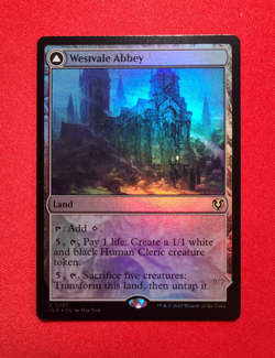 Westvale Abbey #287 x1, NM/Mint pack fresh, MTG Innistrad Remastered, FOIL - Image 1