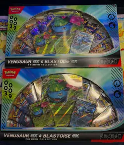 2Pokemon TCG Venusaur EX And Blastoise EX Premium Collection Gamestop Exclusive - Image 2