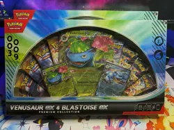 2Pokemon TCG Venusaur EX And Blastoise EX Premium Collection Gamestop Exclusive - Image 3