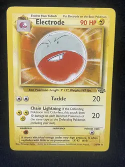 Pokemon TCG Electrode 18/64 Jungle-Unlimited Edition Regular Vintage Rare - Image 1