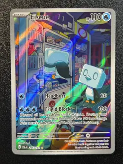 Eiscue 205/193 Pokemon TCG Sv02: Paldea Evolved IR Holo Rare (Near Mint) NM - Image 1