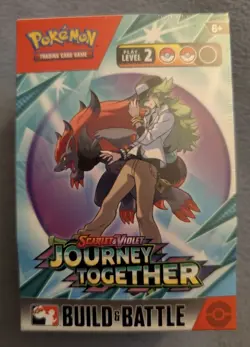 Pokemon TCG - Journey Together Build & Battle - Brand New (4 Packs and Promo) - Image 1