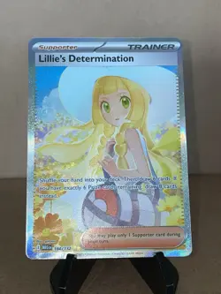 Pokemon Lillie’s Determination Mega Evolution Special Illustration Rare 184/132 - Image 1