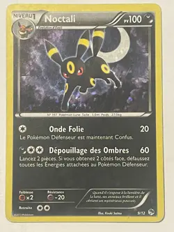Carte PokemonCarte Pokemon Noctali 9/12 HOLO Macdonald 2013 FR Pokemon - Image 1